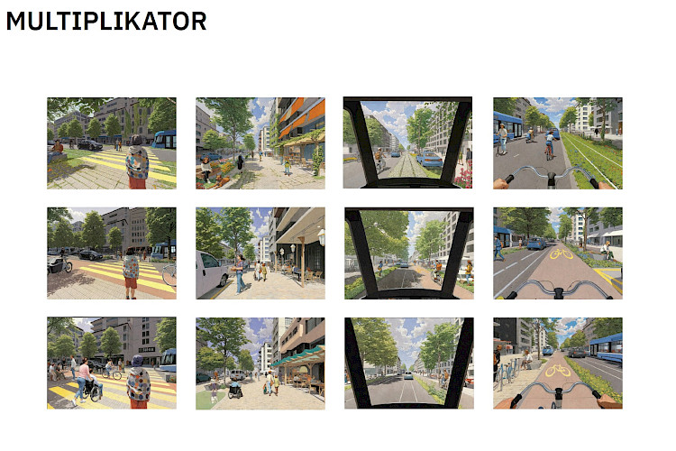 Lebendige Stadtachse