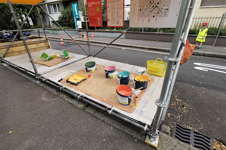 Superblock Test St. Johann