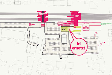 Testplanung Bahnhof Baar