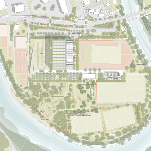 Wettbewerb Sportlandschaft von Bout-du-Monde Genf